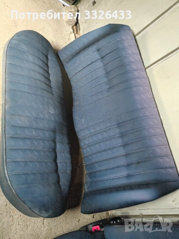 Син салон от Мерцедес 190 , снимка 6 - Автомобили и джипове - 53626973