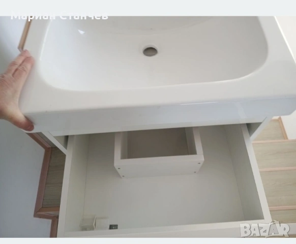 Шкаф за баня -нов , снимка 3 - Шкафове - 53331895