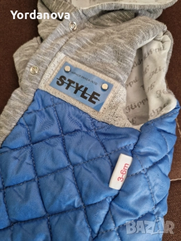 Елек с качулка за бебе, снимка 2 - Бебешки якета и елеци - 51878883