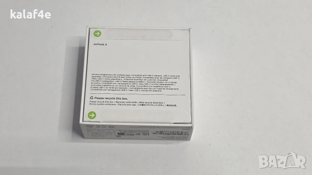 НОВИ! Apple AirPods 4 безжични слушалки, снимка 2 - Слушалки и портативни колонки - 54280767
