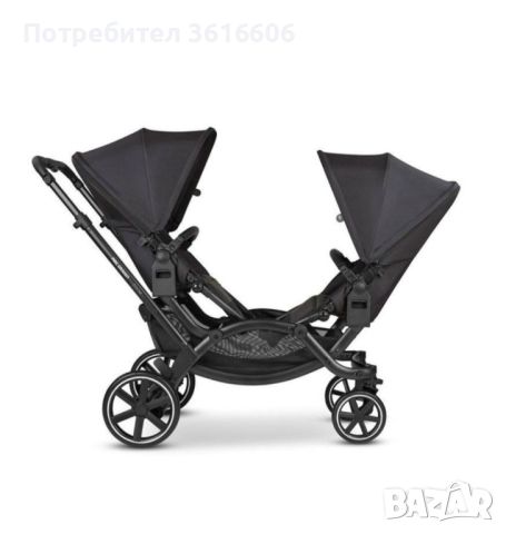 Бебешка количка за близнаци ABC Design Classic Edition - Zoom, снимка 4 - Стоки за близнаци - 45782428