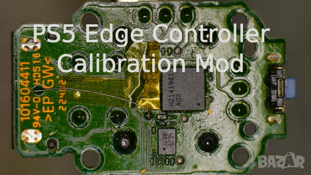 Ремонт на PS4 DualShock PS5 DualSense Edge controller дрифт Hall, TMR, смяна на аналогови стикове, снимка 6 - Аксесоари - 52826893