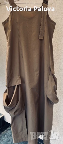 Атрактивна рокля с джобове Германия, снимка 7 - Рокли - 51237982