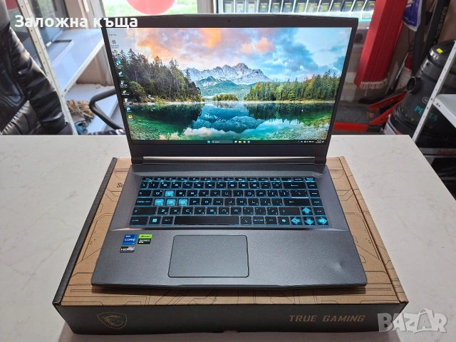 Гейминг лаптоп "MSI" - 16GB RAM / 512GB SSD / FHD / 144Hz / 15.6'' (Thin-15-B13VE)