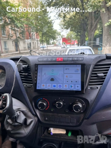 Iveco Daily - 9" Android 14 Мултимедия Ивеко Дейли Навигация Андроид