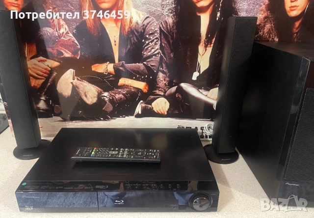 Pioneer Blu-Ray Player XV-BD515FS домашно кино с дистанционно 
