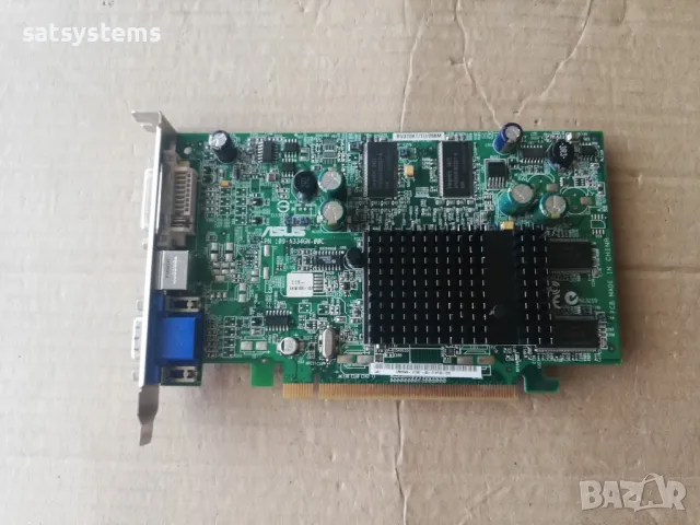 Видео карта ATi Radeon Asus X600 RV370XT 256MB DDR 128bit PCI-E , снимка 1 - Видеокарти - 48092994