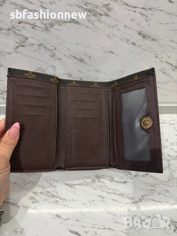 Комплект Louis Vuitton раница и портмоне, снимка 8 - Раници - 53355574