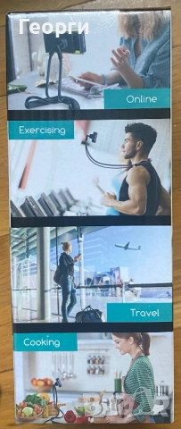 Регулируема подставка за телефон., снимка 3 - Селфи стикове, аксесоари - 51717559