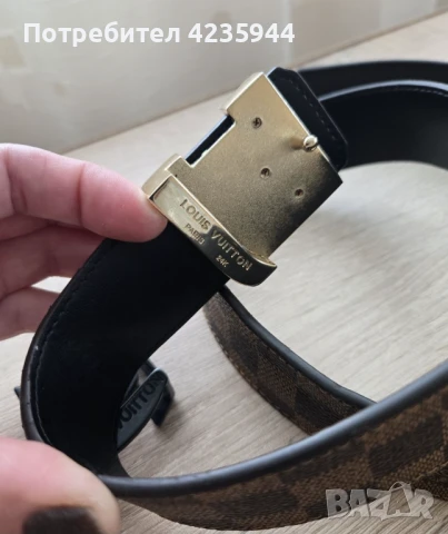 Louis vuitton оригинален колан , снимка 4 - Колани - 50488556