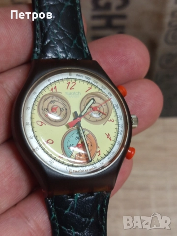 "Swatch" chronografh.(1993г), снимка 7 - Антикварни и старинни предмети - 51533441
