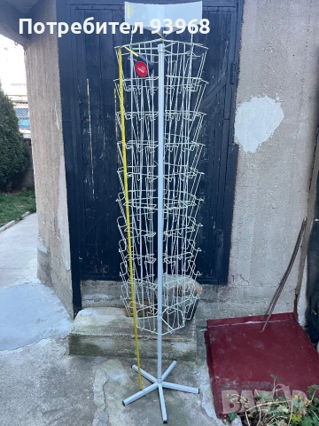 Продавам стелаж за картички, снимка 4 - Стелажи и щандове - 53235816