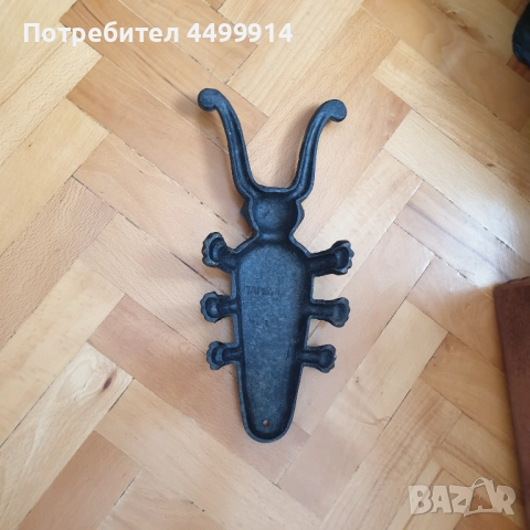 Стара чугунена събувалка, снимка 3 - Антикварни и старинни предмети - 51635425