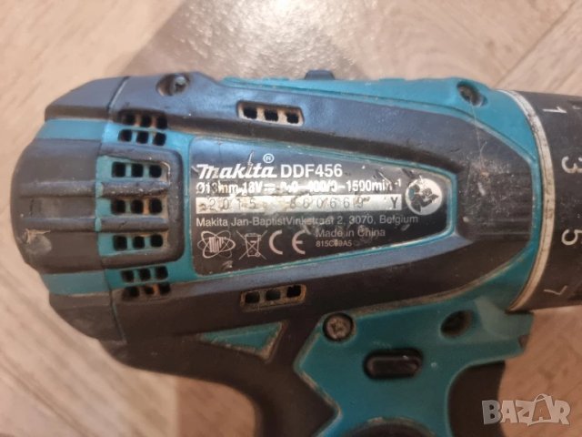 Винтоверт MAKITA DDF 456, снимка 4 - Винтоверти - 51234803