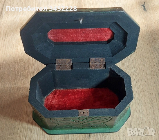 кутия дървена ретро за ценители , снимка 6 - Декорация за дома - 53826652