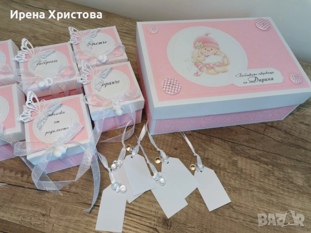 Кутия за бебешки съкровища. Има налипни! , снимка 5 - Други - 53329145