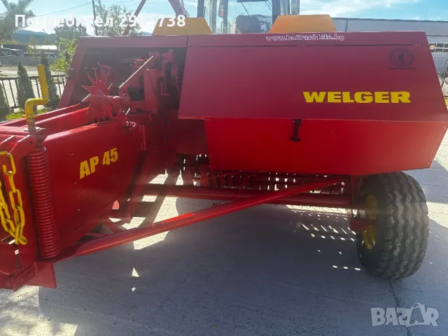 Балировачка Welger Ap45, снимка 12 - Селскостопанска техника - 47586216