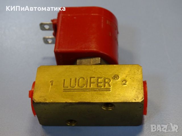 магнет вентил Lucifer 321A 11 valve relay 110V 7.5Bar, снимка 4 - Резервни части за машини - 46112617