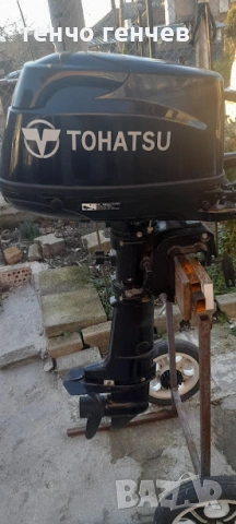 Продавам мотор Тохатсу 6 кс. къс ботуш, снимка 2 - Воден транспорт - 53833376