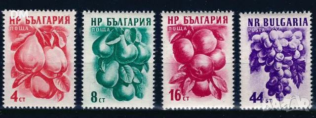 България 1956 - плодове 1 MNH, снимка 1 - Филателия - 48174581