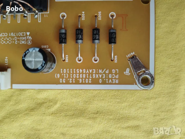 Power board EAX67189201(1.6), снимка 2 - Части и Платки - 46867069