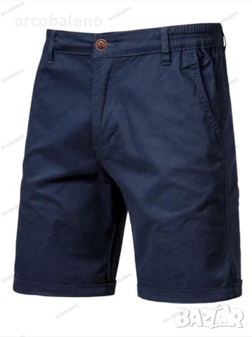 Мъжки летни памучни ежедневни къси панталони, 11цвята , снимка 10 - Къси панталони - 46448874