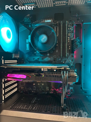 Геймърски компютър AMD Ryzen 5 2600, RTX 2060 6GB, 16GB ram, снимка 3 - Геймърски - 54276233