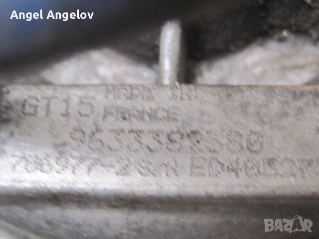 Турбо за Peugeot 307 2.0D HDi GT15 9633382380, Garrett 9633382380 706977-2  Citroen Xsara Picasso 2., снимка 5 - Части - 52557881