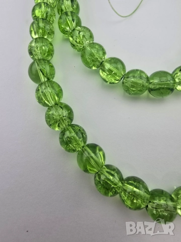 Стъклени Мъниста за бижута 10мм 8мм 6 мм 4мм J255, снимка 2 - Други - 52419369