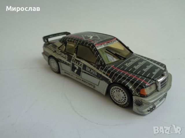 1:43 MINICHAMPS MERCEDES 190 E AMG КОЛИЧКА МОДЕЛ, снимка 3 - Колекции - 45685509