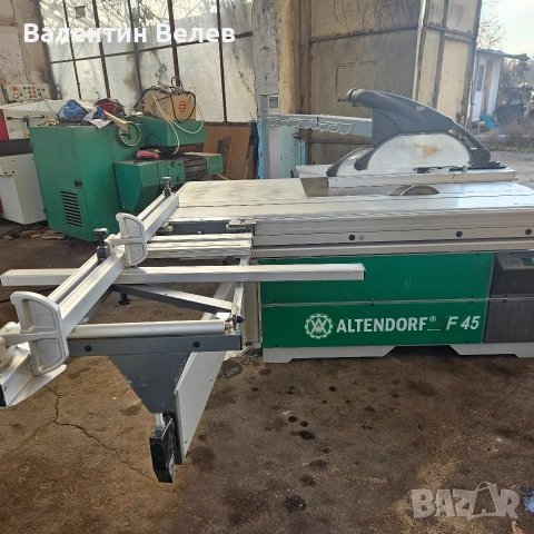форматно разкройващ циркуляр 3000мм.ALTENDORF F 45, , снимка 2 - Други машини и части - 52828314