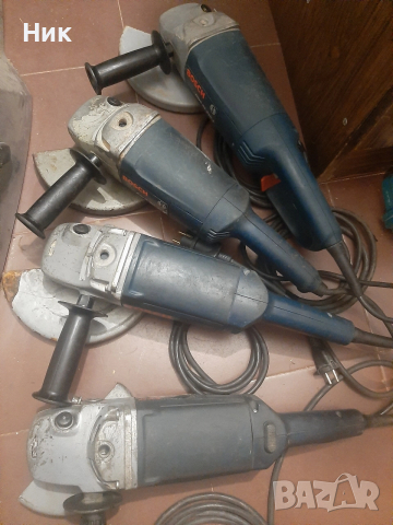 Големи глошлайфи Бош, снимка 4 - Ъглошлайфи - 52711383