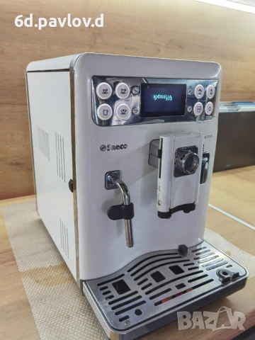 Exprelia EVO - с БГ меню на малко продукти , като нова ., снимка 7 - Кафемашини - 53060163