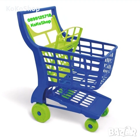 Детска количка за пазаруване в супермаркет/пазарска количка