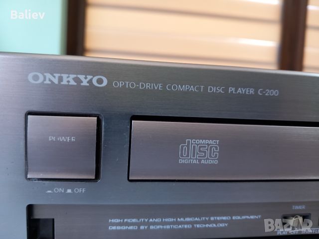 ONKYO C-200 CD PLAYER , снимка 14 - Аудиосистеми - 46304980