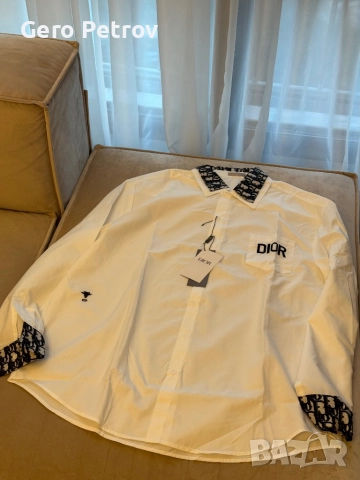Риза Диор ХХЛ, снимка 6 - Ризи - 52939852