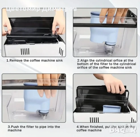 Филтър за вода AquaClean за кафе машини Philips / Saeco, снимка 2 - Кафемашини - 50534027