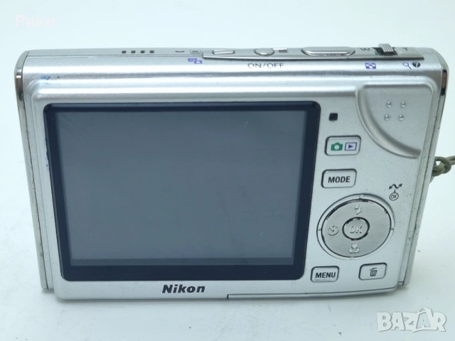 Nikon Coolpix S9 6.1 MP Digital Camera Silver, снимка 4 - Фотоапарати - 53893613