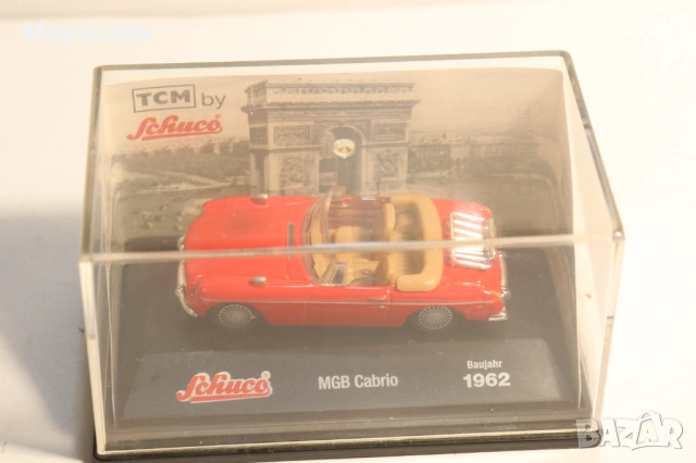 SCHUCO 1/72 MGB МОДЕЛ КОЛИЧКА, снимка 3 - Колекции - 53458167