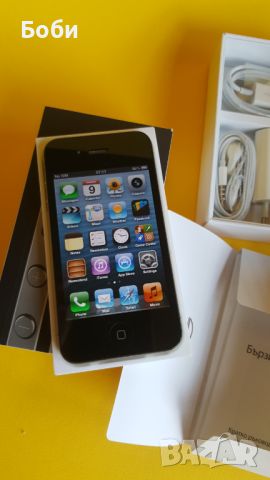 iPhone 4 (8gb) Black IOS 6.1.3, снимка 4 - Apple iPhone - 46130132