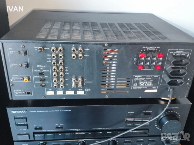 Продавам усилвател sanyo-JA8500, снимка 6 - Ресийвъри, усилватели, смесителни пултове - 53798502