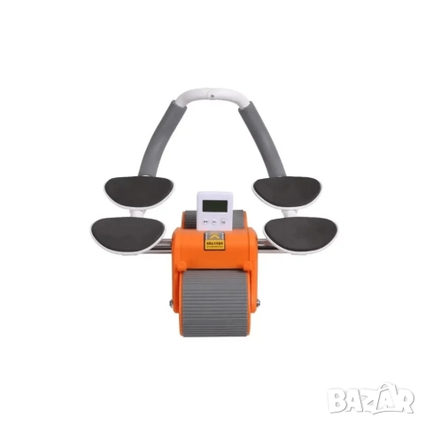 Тренировъчно колело с лакътни подложки за упражнения за коремни мускули, снимка 4 - Фитнес уреди - 52744639