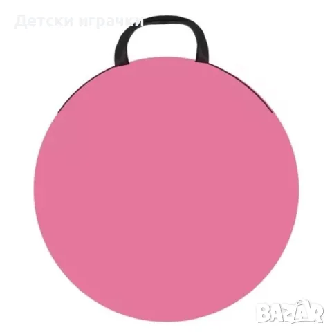 Детска палатка Замък, 135 х 105 см, Розов, снимка 7 - Играчки за стая - 50402220