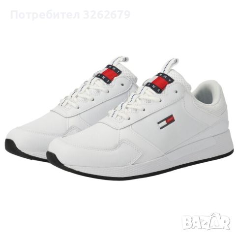 Tommy Hilfiger 100% оригинални естествена кожа 44, снимка 1 - Маратонки - 45415832