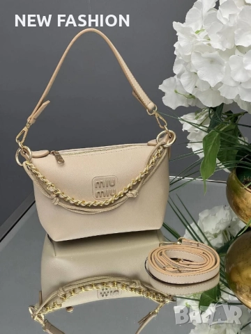 Дамски Кожени Чанти ✨MIU MIU , снимка 3 - Чанти - 51572915