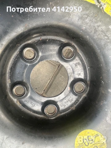 Резервна гума патерица за мерцедес CLS 17“, снимка 2 - Гуми и джанти - 51390951