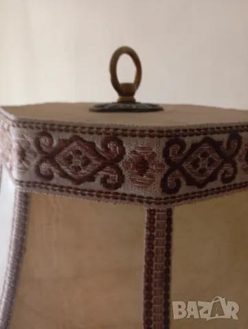 Стара настолна лампа арт деко, снимка 2 - Настолни лампи - 49659104