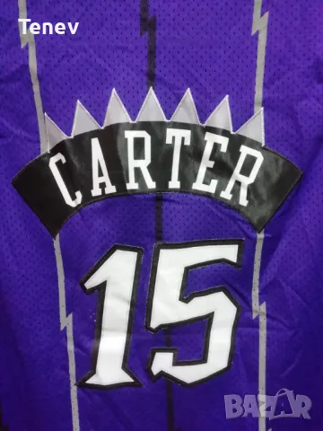 Toronto Raptors 1998-99 Vince Carter Mitchell & Ness Swingman оригинален баскетболен потник Jersey, снимка 3 - Тениски - 48610959