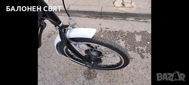 Промоция Електрически Велосипед Хибрид Триколка 20”, 36v 350w 10.5 Ah, снимка 13 - Велосипеди - 50061204