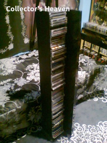 Черна стойка за 80 броя компакт дискове CASE LOGIC, снимка 3 - Колекции - 45254062